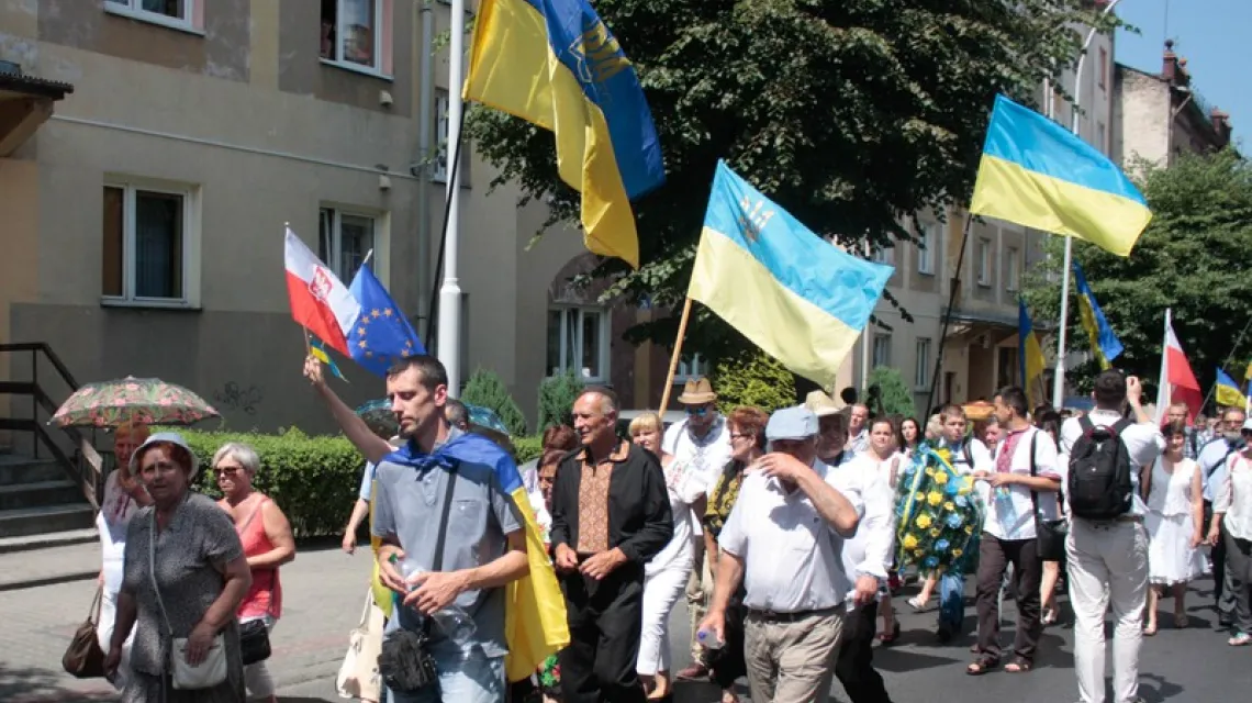 Ukraińska procesja w Przemyślu, 26.06.2016 r. /  / Fo. Kamil Krukiewicz/REPORTER/EASTNEWS