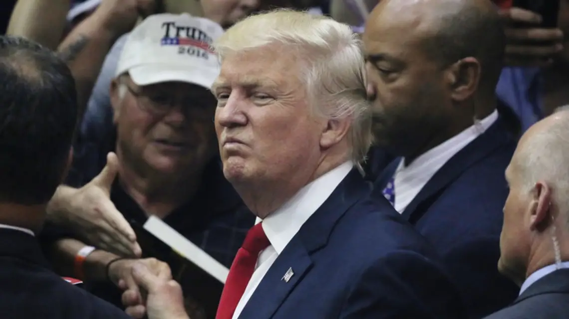 Donald Trump. Fot: DOMINICK REUTER/AFP/EAST NEWS / 