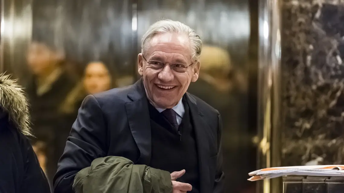 Bob Woodward, Nowy Jork, styczeń 2017 r. / Fot. Pool / ABACA / EAST NEWS / 