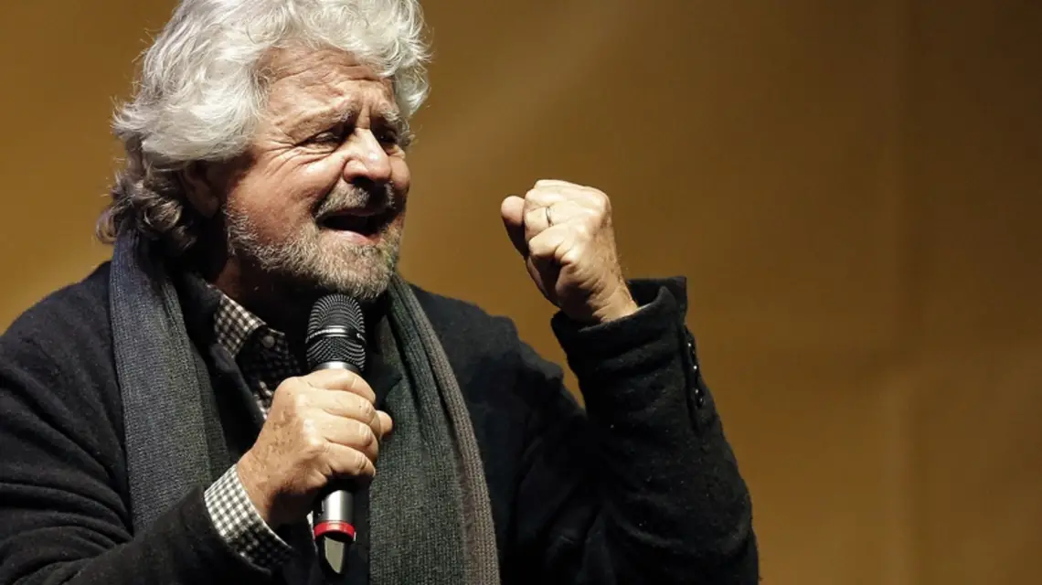 Beppe Grillo / FOT. MARCO BERTORELLO/AFP/EASTNEWS