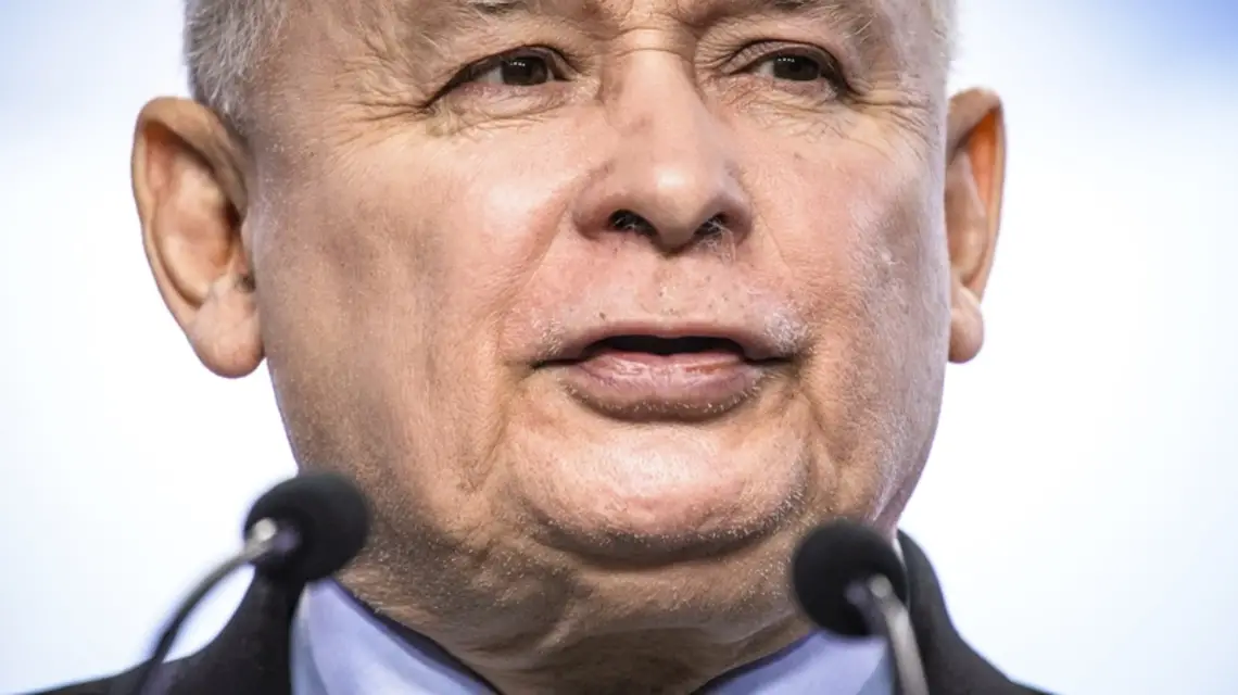 Jarosław Kaczyński. Fot: Jacek Domiński/Reporter/EastNews / 