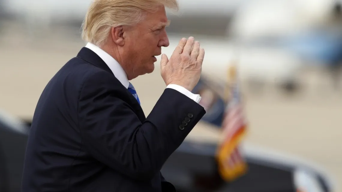 Donald Trump. Fot: AP Photo/Alex Brandon / 