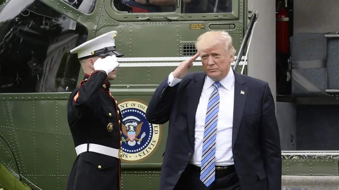 Donald Trump, 13.05. 2017 r. / / fOT. Olivier Douliery/ AFP/EASTNEWS