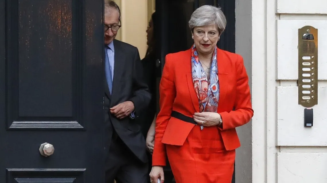 Theresa May. Fot: AP Photo/Frank Augstein / 