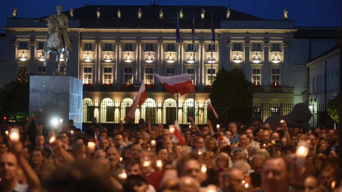 Pałac Prezydencki, 18.07.2017 r. /  / Fot. Zbyszek Kaczmarek/REPORTER/EASTNEWS