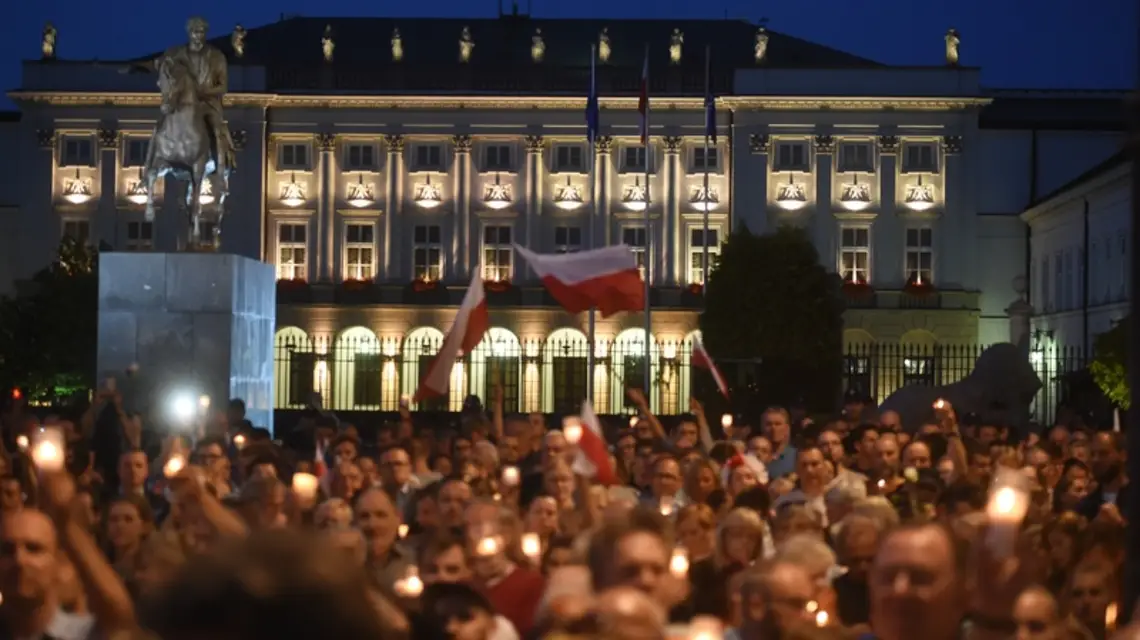 Pałac Prezydencki, 18.07.2017 r. / / Fot. Zbyszek Kaczmarek/REPORTER/EASTNEWS