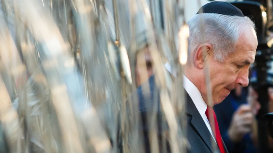 Benjamin Netanjahu podczas wizyty na Węgrzech, lipiec 2017 r. / Fot. Puzzle Pix / REX / Shutterstock / East News / 