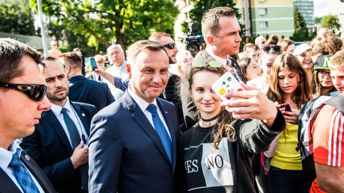 Andrzej Duda w Gdańsku, 25.08.2017 r. / Fot. Marcin Bruniecki/REPORTER