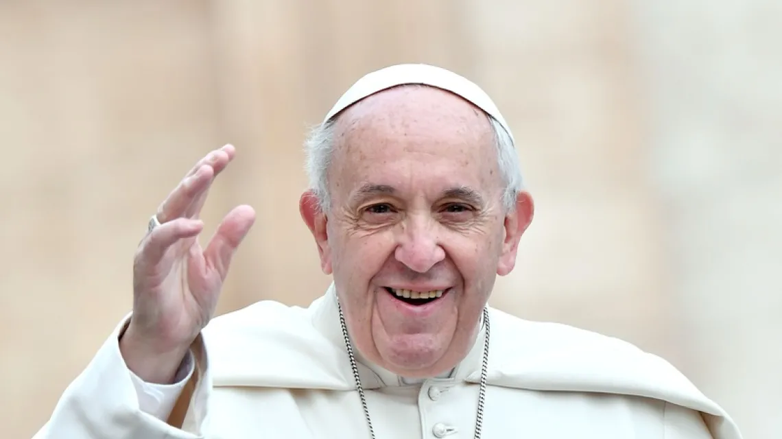 Papież Franciszek, Rzym, 28.03.2018 r. / Fot. Maria Laura Antonelli/REX/Shutterstock/EAST NEWS