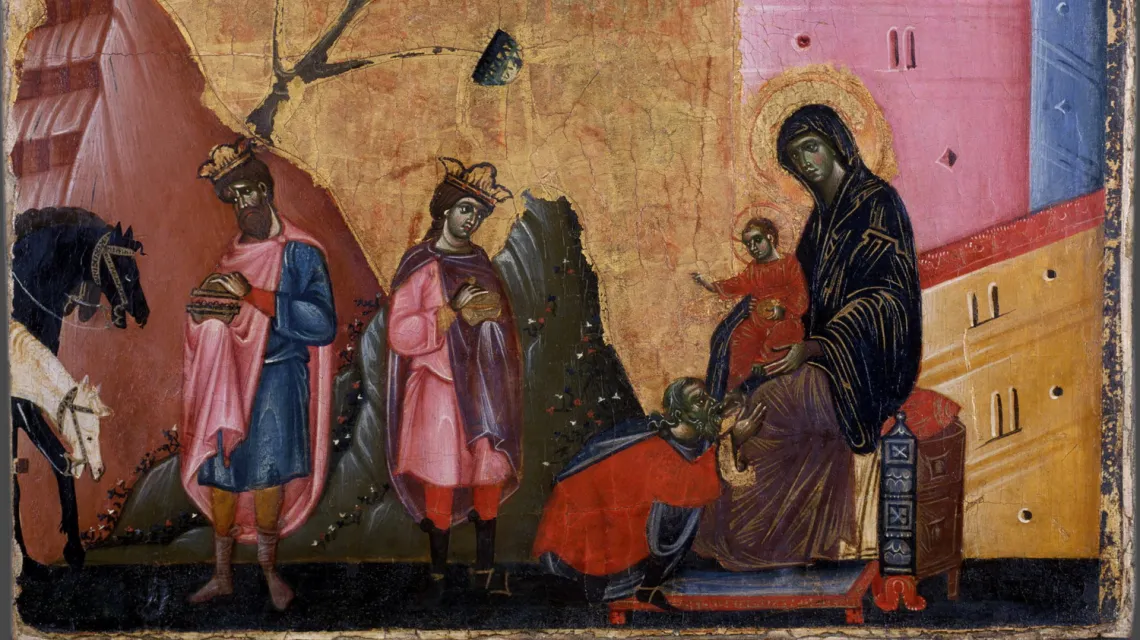 Guido da Siena "Adoracja Magów”, 1280r r. / EAST NEWS / 