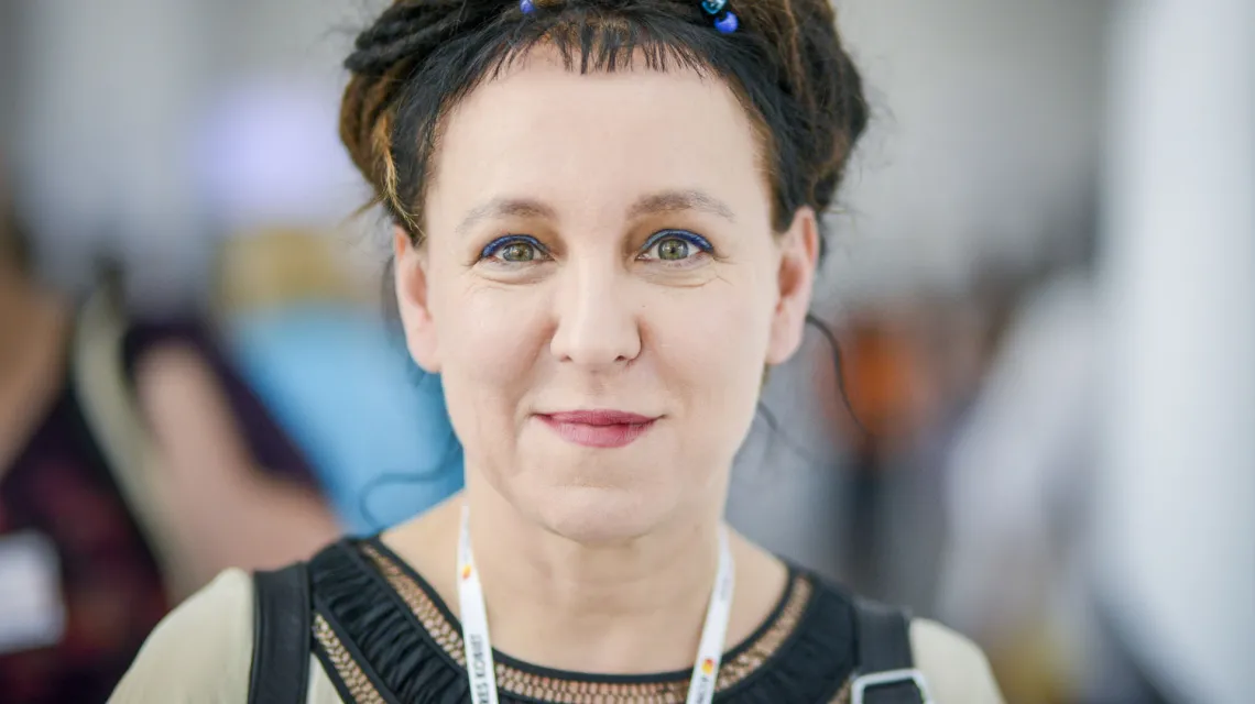 Olga Tokarczuk, czerwiec 2018 r. / FOT. PIOTR KAMIONKA/REPORTER