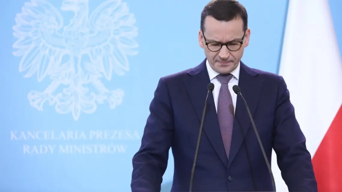 Konferencja premiera Mateusza Morawieckiego poświęcona relacjom polsko-izraelskim. Warszawa, 27 czerwca 2018 r. / Fot. Stanisław Kowalczuk / EASTNEWS / 