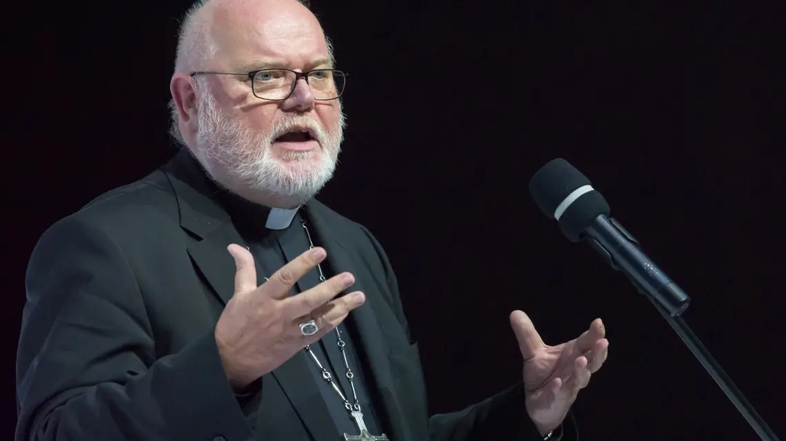 Kardynał Reinhard Marx, sierpień 2018 r. FOT. WOJCIECH STRÓŻYK/REPORTER / 