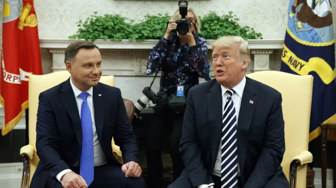 Spotkanie Andrzeja Dudy i Donalda Trumpa, Waszyngton, 18 września 2018 r. / / Fot. Evan Vucci / AP / Associated Press / East News