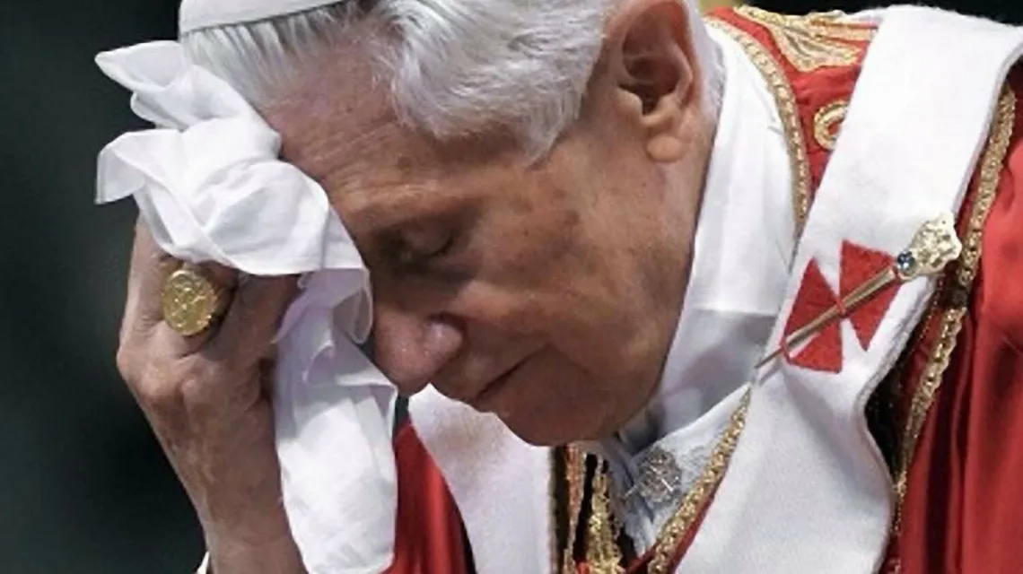 Papież Benedykt XVI / fot. Laski Diffusion / Laski Diffusion / East News / 