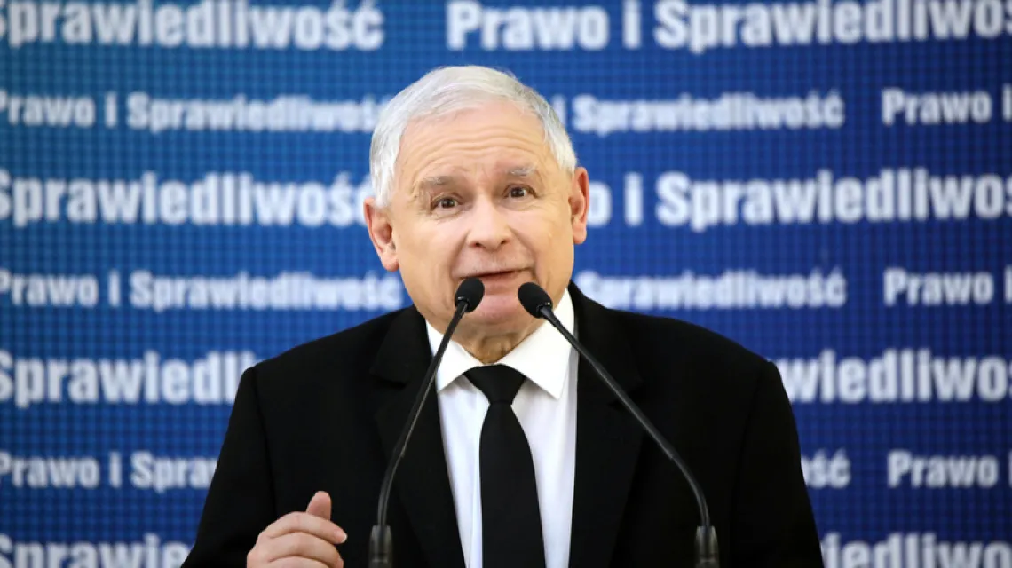 Jarosław Kaczyński /  / fot. Piotr Molecki / East News