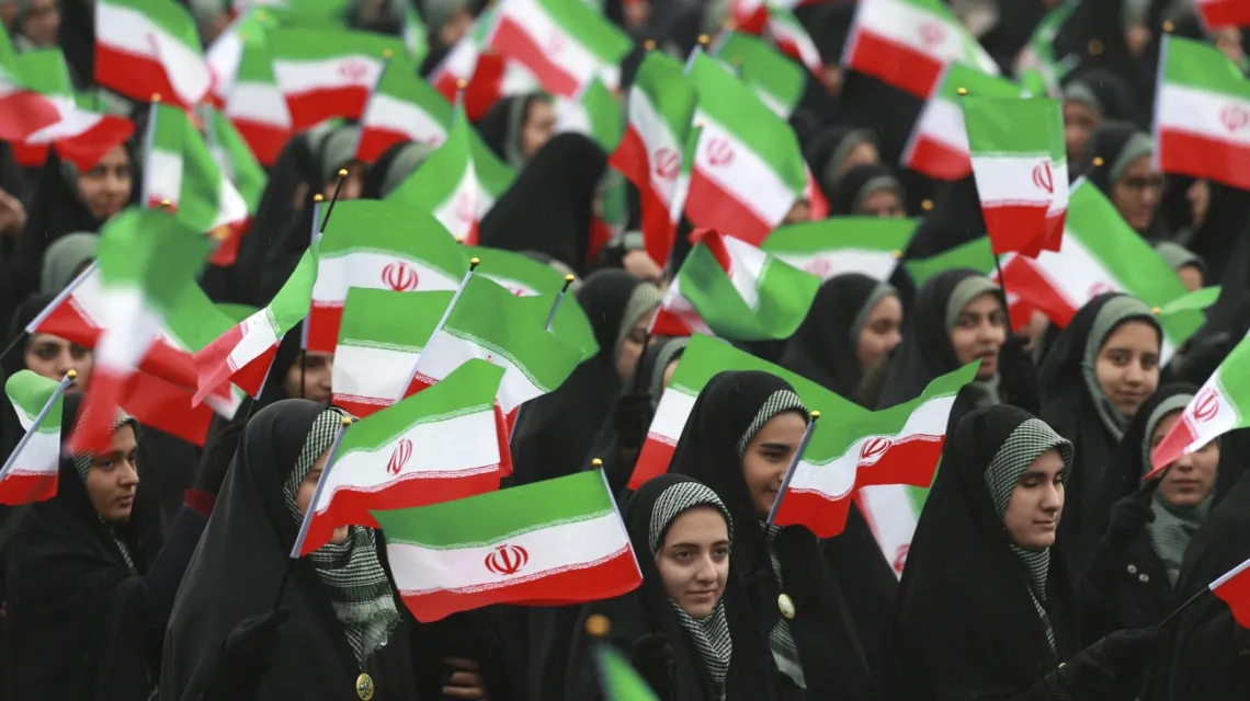 Obchody 40. rocznicy rewolucji irańskiej, Teheran, 11 lutego 2019 r. / Fot. Vahid Salemi / AP Photo / East News / 