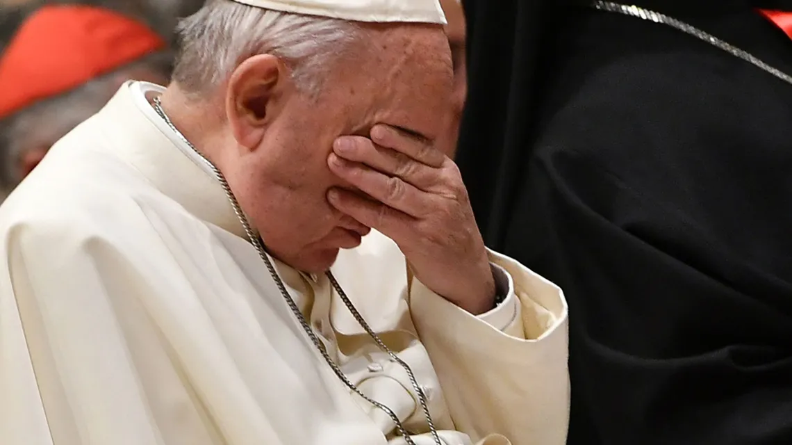 Papież Franciszek / fot. VINCENZO PINTO / AFP / East News