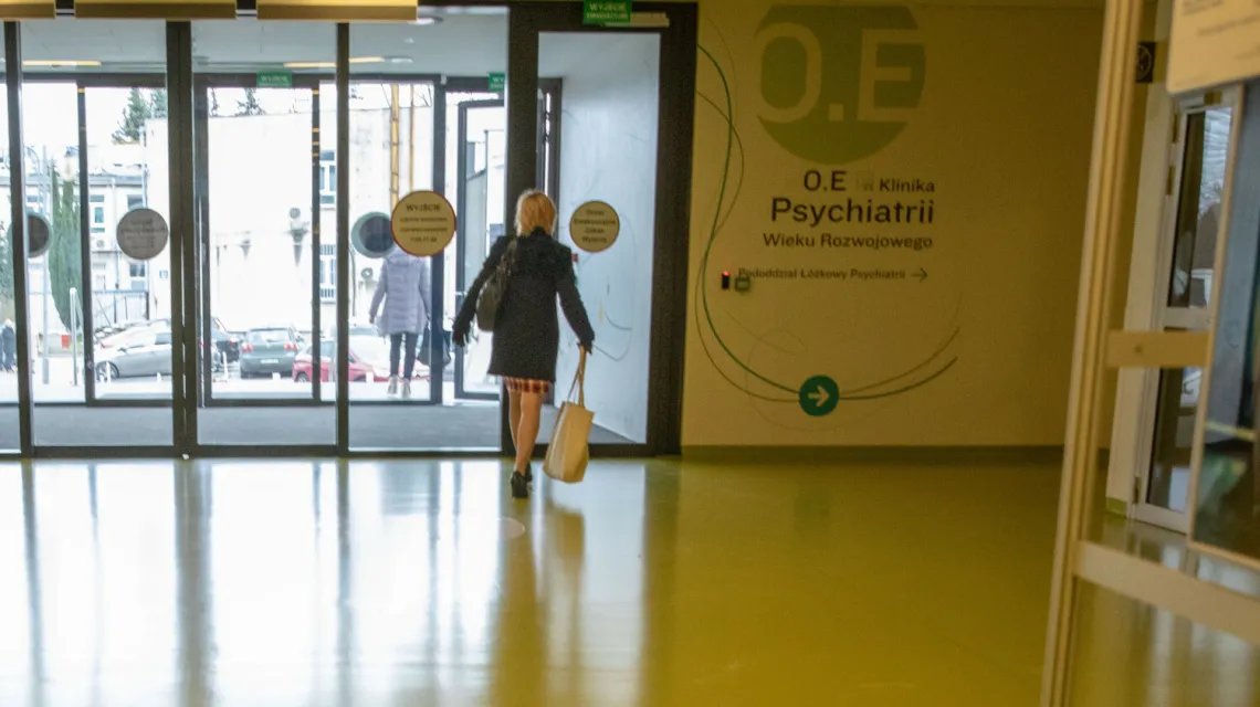 Szpital Psychiatryczny dla dzieci, Warszawa, 2019 r. / Fot. GRZEGORZ BANASZAK / REPORTER / EAST NEWS / 