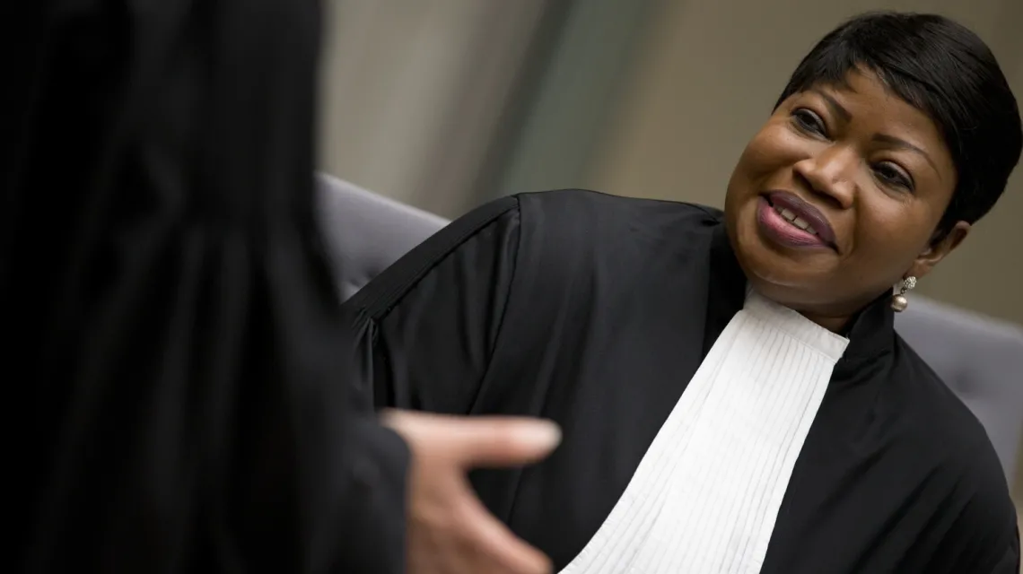 Fatou Mensouda, oskarżycielka z Międzynarodowego Trybunału Karnego, Haga, 2018 r. / Fot. Peter Dejong / AP Photo / East News / 