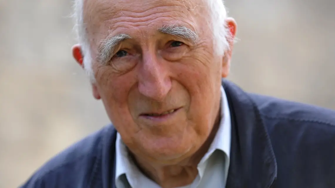 Jean Vanier, wrzesień 2014 r. / / FOT. TIZIANA FABI / AFP / East News