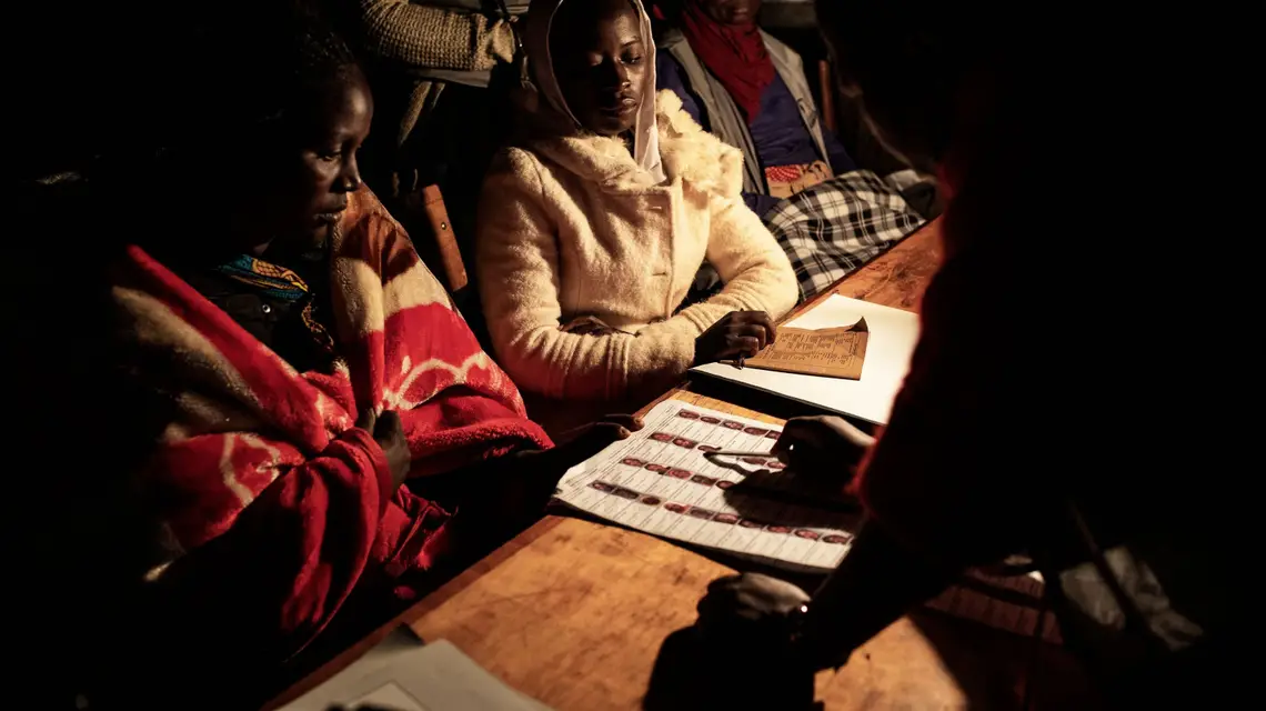 W jednej z komisji wyborczych w Lilongwe (Malawi), maj 2019 r. / Fot. GIANLUIGI GUERCIA / AFP / EAST NEWS / 