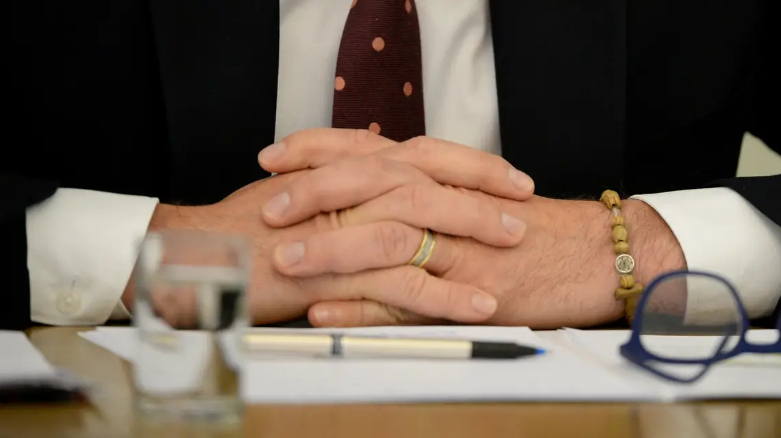 Przesłuchanie Sławomira Nowaka przed sejmową komisją śledczą w sprawie VAT, lipiec 2019 r. / Fot. Jan Bielecki / East News / 