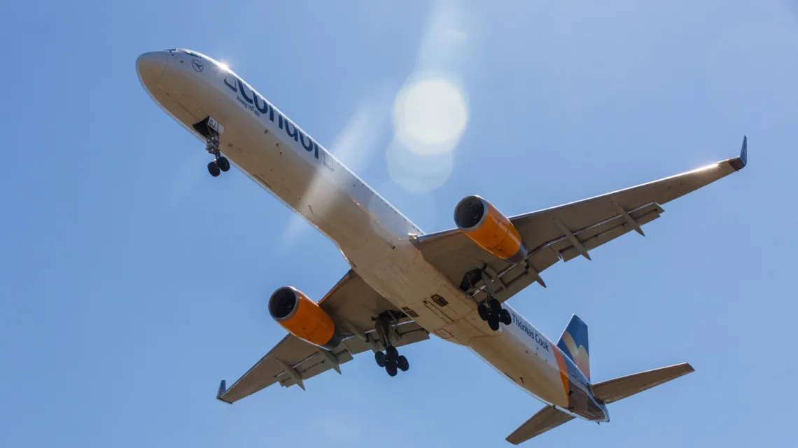 Boeing 757-300, należący do floty Condor Air, Frankfurt, czerwiec 2019 r. / 