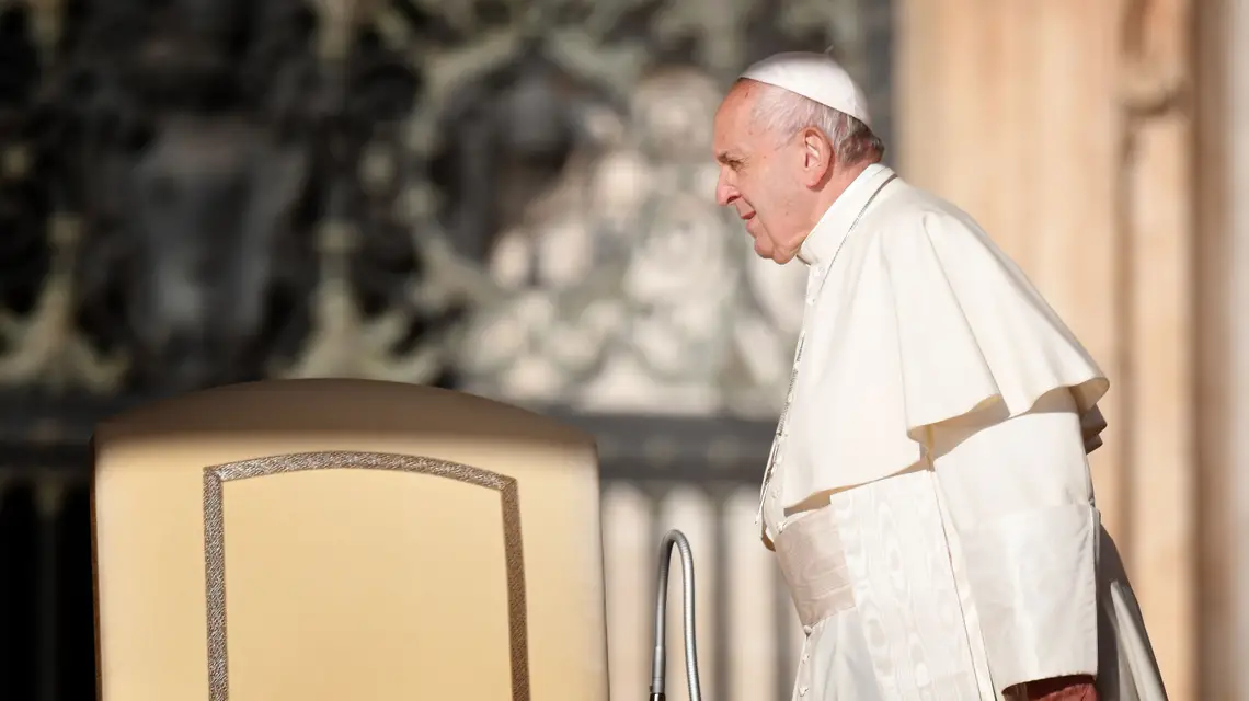 Na Placu Świętego Piotra, 9 października 2019 r. / / FOT. ALBERTO PIZZOLI/AFP/East News