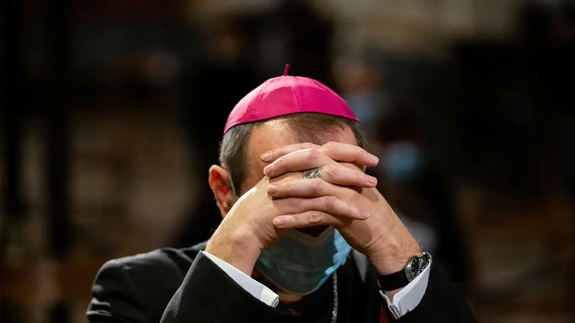Abp Tadeusz Wojda na Jasnej Górze, listopad 2020 r. / Fot. Karol Porwich / East News / 