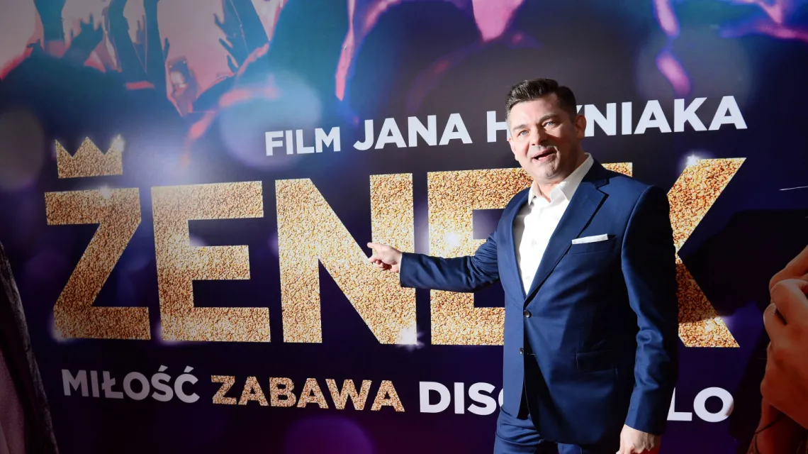 Zenon Martyniuk na premierowym pokazie filmu „Zenek”, Warszawa luty 2020 r. / FOT. TRICOLORS/East News / 
