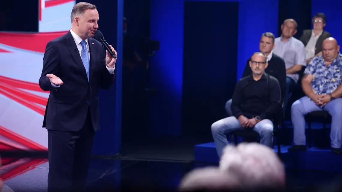 Andrzej Duda w Końskich, 6 lipca 2020 r. / FOT. Jan Bogacz/TVP/East News / 