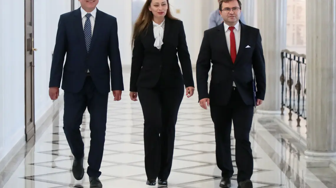 Arkadiusz Czartoryski, Malgorzata Janowska, Zbigniew Girzynski - posłowie, którzy zadeklarowali odejscie z klubu PiS. Piotr Molecki/East News / 