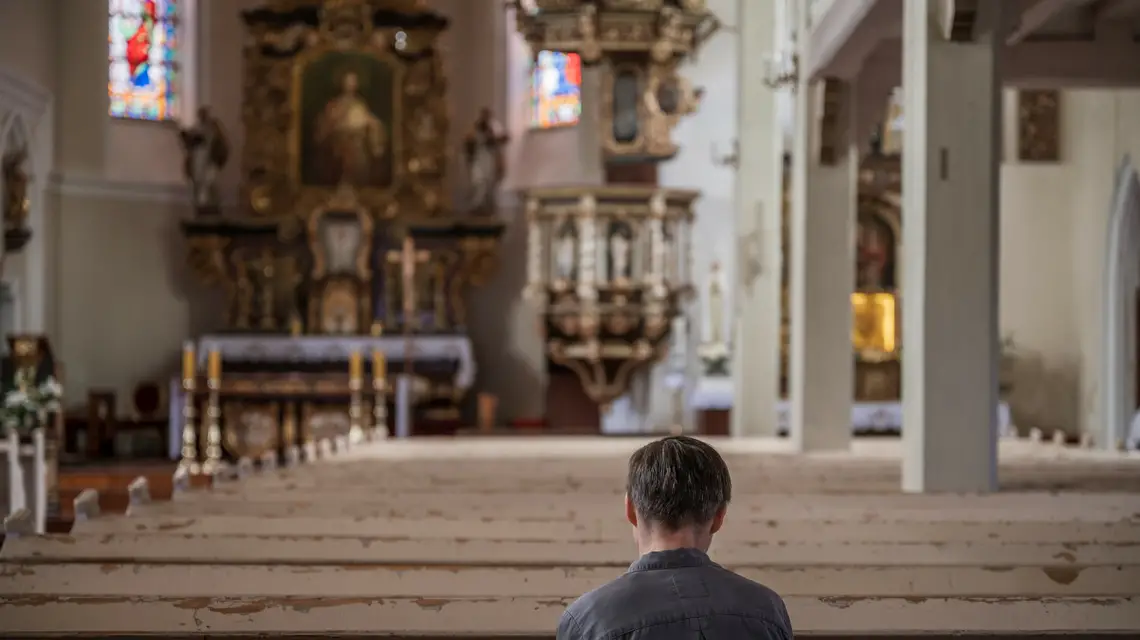 Kościół Najświętszego Serca Pana Jezusa w Bojanowie, lipiec 2017 r. FOT. PIOTR DZIURMAN/REPORTER / 
