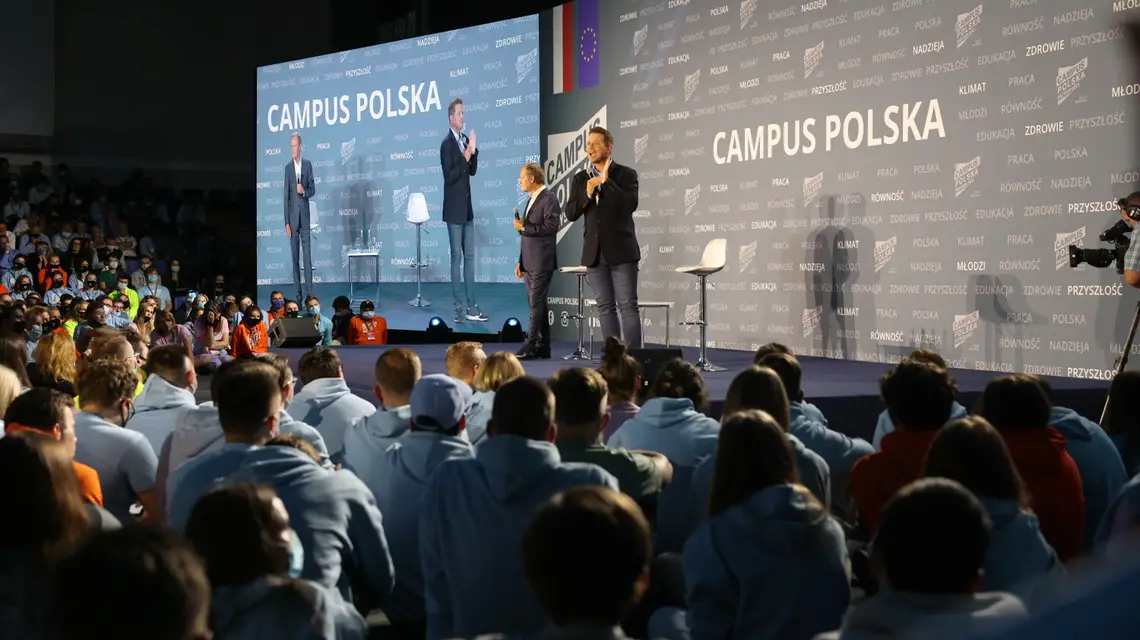 Campus Polska Przyszłości, Olsztyn, 27 sierpnia 2021 r. / FOT. JACEK DOMINSKI/REPORTER / 