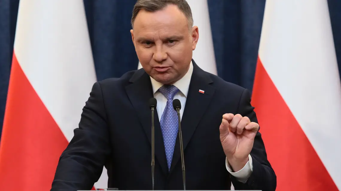 Prezydent zawetował ustawę medialną i skierował ją do ponownego rozpatrzenia przez Sejm. Fot. Piotr Molecki/East News / 
