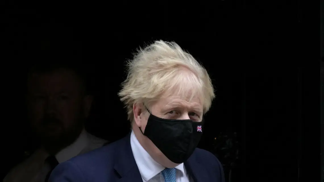 Boris Johnson, 26 stycznia 2022 r. Fot. AP/Associated Press/East News / 