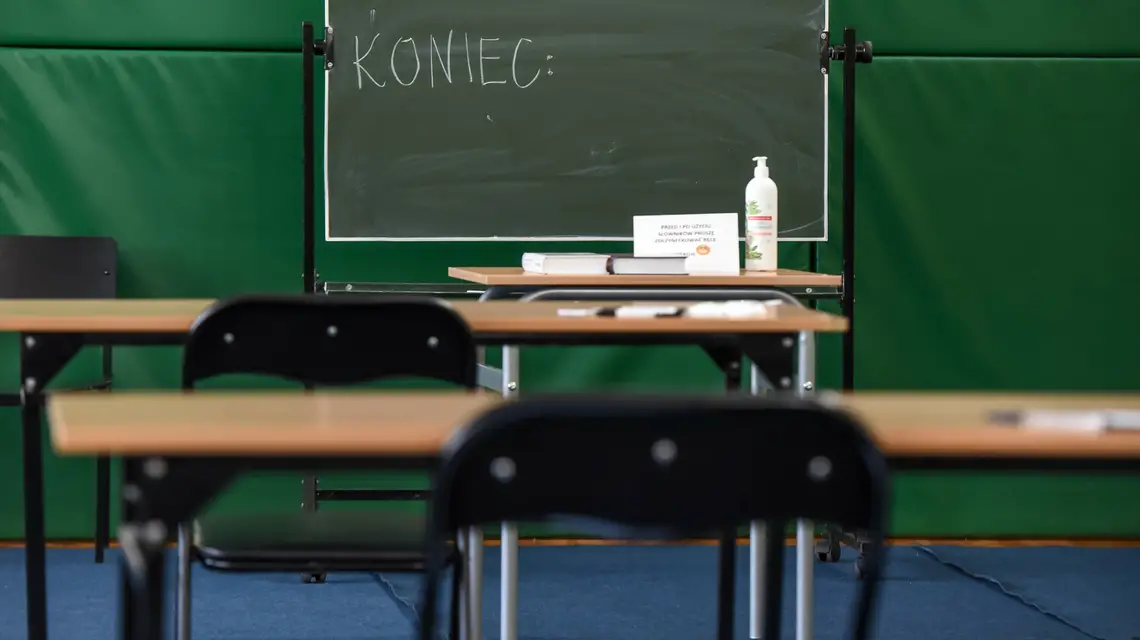 Egzamin maturalny w Liceum Ogólnokształcącym nr XV im. Zjednoczonej Europy w Gdańsku / fot. PRZEMEK SWIDERSKI/REPORTER / 