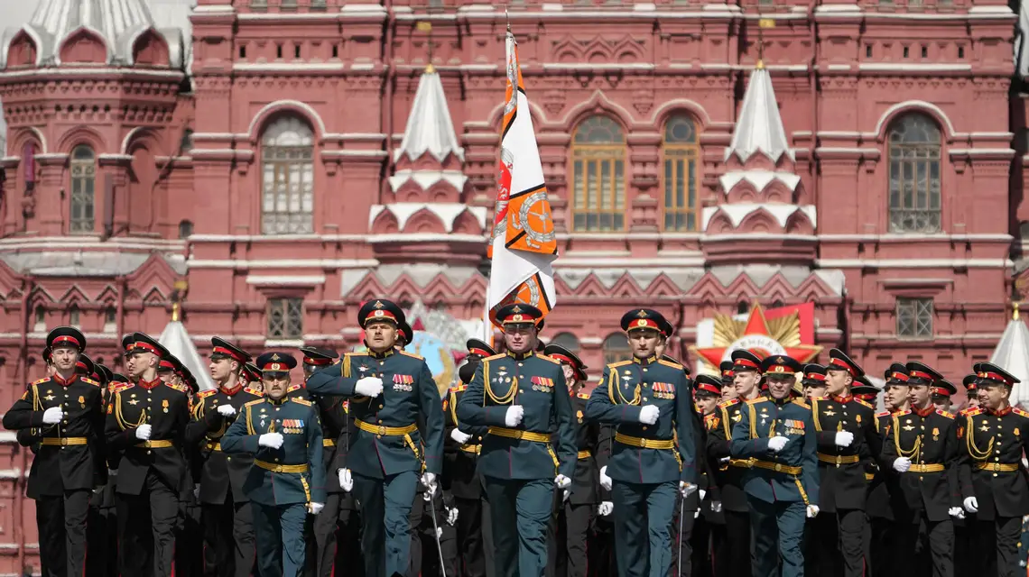Parada wojskowa z okazji Dnia Zwycięstwa w Moskwie, 9 maja 2022 r. / FOT. Alexander Zemlianichenko/ AP/Associated Press/East News / 