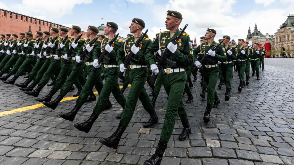 Wojskowa parada w Moskwie, 9 maja 2022 r. / fot. Bai Xueqi/Xinhua News/East News / 
