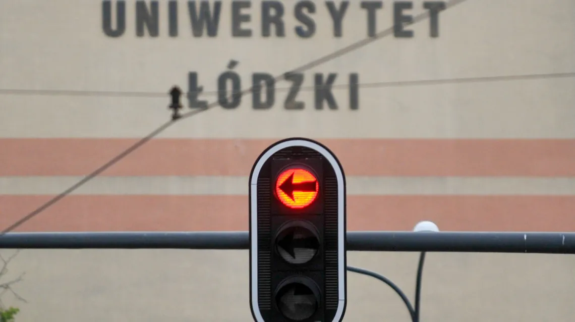 Uniwersytet Łódzki przy ulicy Narutowicza / PIOTR KAMIONKA / REPORTER