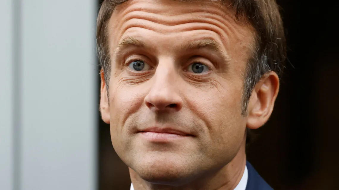Emmanuel Macron  / LUDOVIC MARIN/AFP/East News
