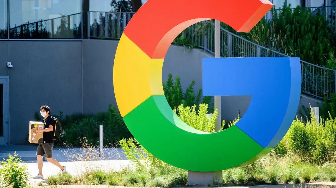 Kampus Google'a w Mountain View w Kalifornii, 27 czerwca 2022 r. / / FOT. NOAH BERGER/AFP/East News