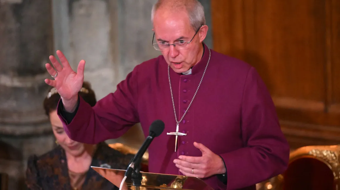 Justin Welby, arcybiskup Canterbury / fot. DANIEL LEAL/AFP/East News / 