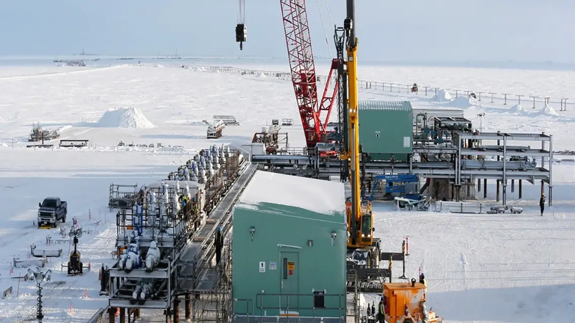 Odwierty w Western North Slope, Alaska / ABACA / East News / 