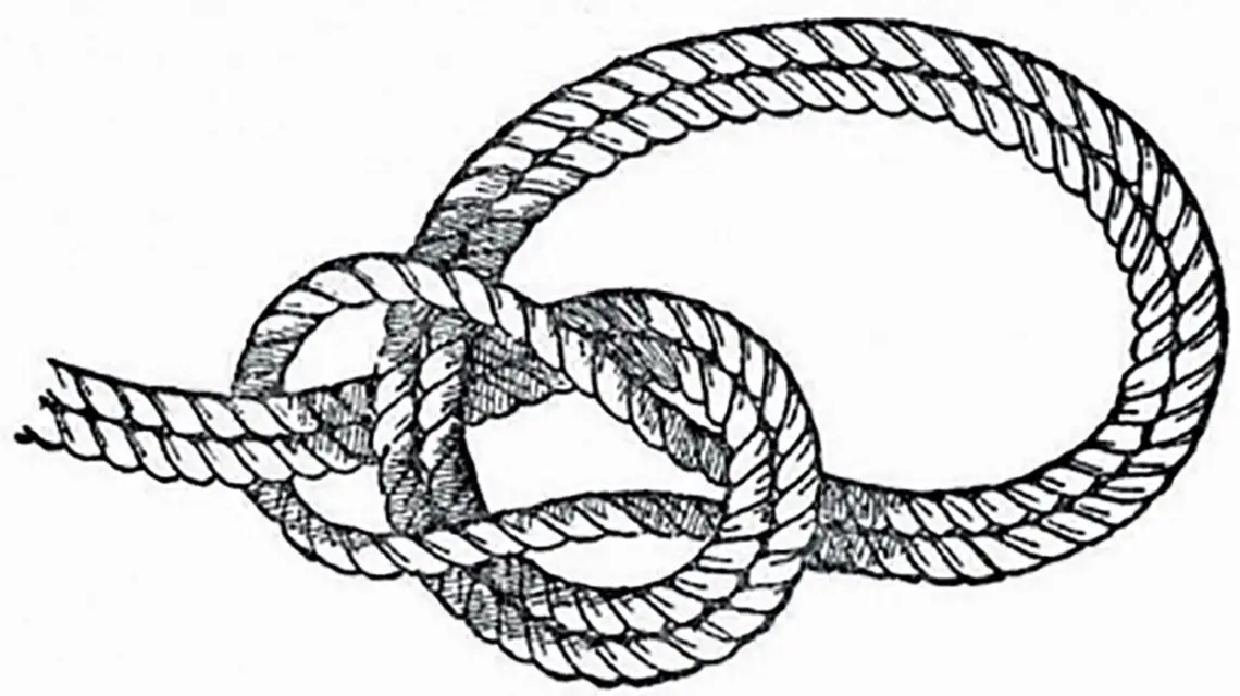 Węzeł bow line / DOMENA PUBLICZNA