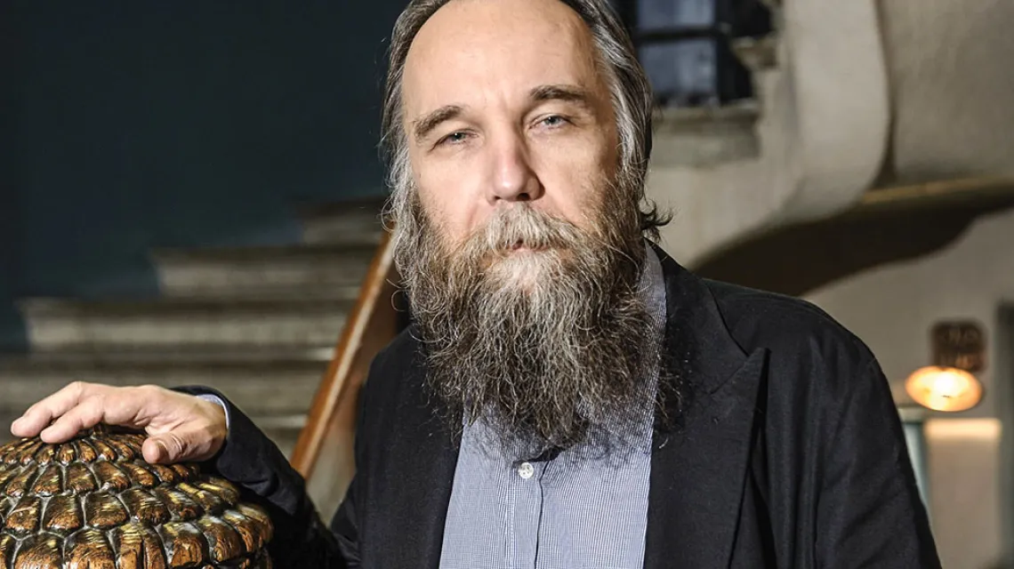 Aleksander Dugin, Helsinki, 2014 r. / HEIKKI SAUKKOMAA / EAST NEWS