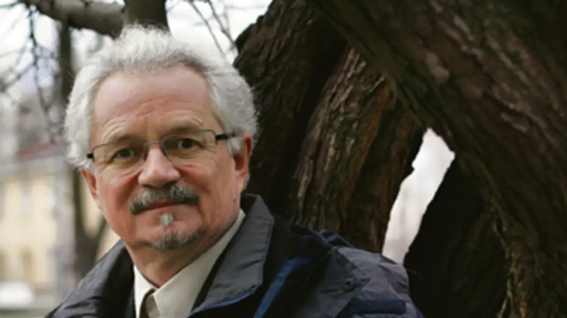 O. Wacław Oszajca, Warszawa, listopad 2009 r. /fot. Alicja Gajda / 