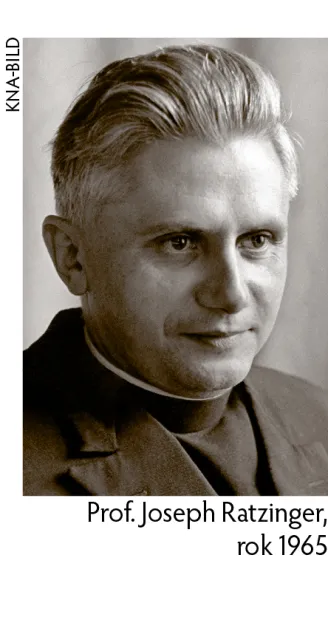 Prof. Joseph Ratzinger, rok 1965 / Fot. KNA-Bild / 