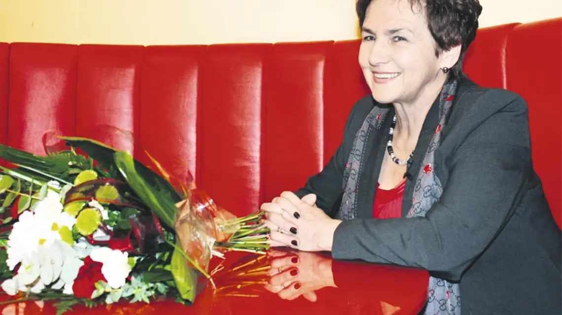 Danuta Wałęsowa, Katowice, luty 2012 r. / fot. Artur Barbarowski / East News